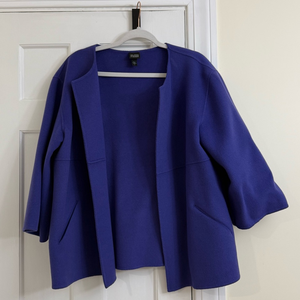 Eileen Fisher Purple Women's Blazer
